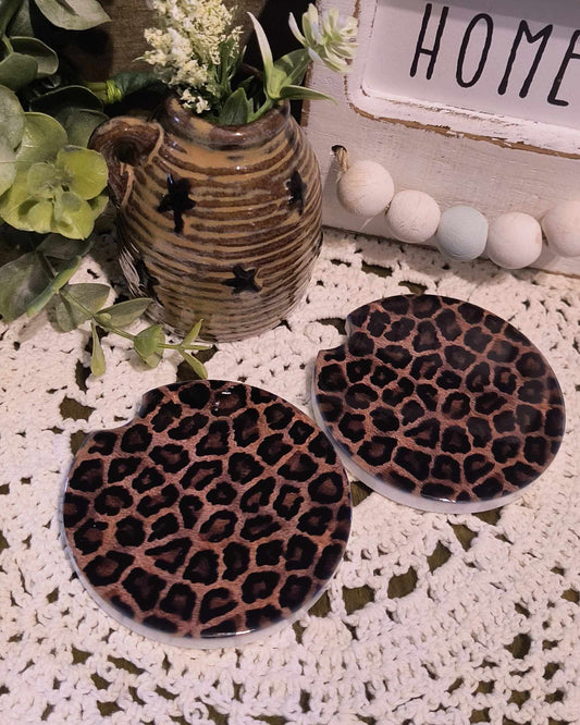 Car Coasters - Cheetah